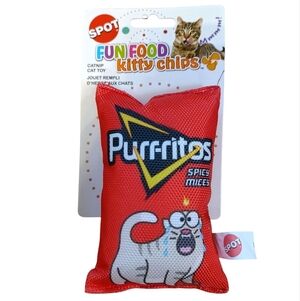 Purr-ritos Kitty Chips Cat Toy